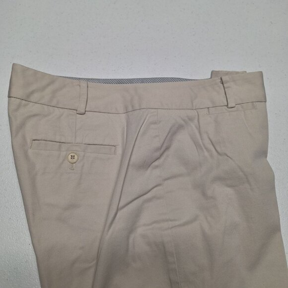 Talbots Signature Crop Petite Pants Capri Khaki Womens 10 P Short Work Office - Picture 7 of 8